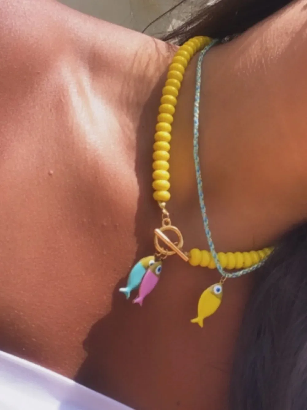 Fish necklace #2700